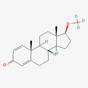 molecular formula C20H28O2 B15143631 17-O-Methyl Boldenone-d3 