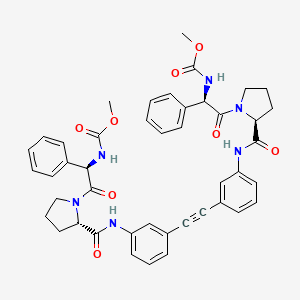 molecular formula C44H44N6O8 B15143713 NS5A-IN-3 