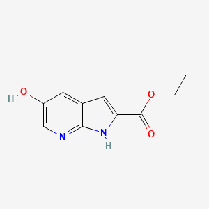 ethyl 5-hydroxy-1H-pyrrolo[2,3-b]pyridine-2-carboxylate