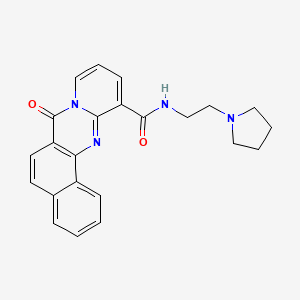 molecular formula C23H22N4O2 B15143741 Pol I-IN-1 