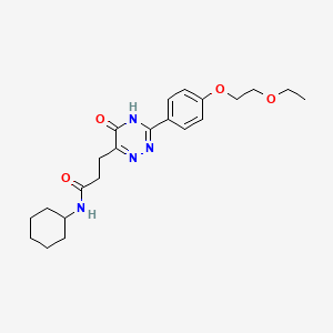 molecular formula C22H30N4O4 B15143749 Ankrd22-IN-1 