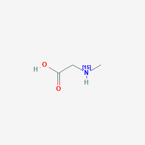 molecular formula C3H7NO2 B15143818 Sarcosine-15N 