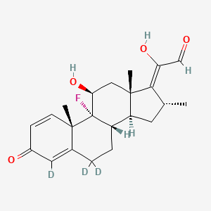 Dexamethasone-delta17,20 21-aldehyde-d3