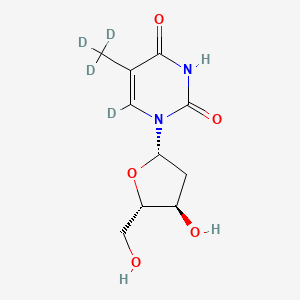 molecular formula C10H14N2O5 B15143894 Telbivudine-d4 