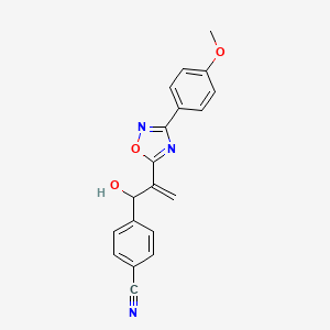 molecular formula C19H15N3O3 B15143937 Antiparasitic agent-6 