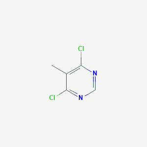 molecular formula C5H4Cl2N2 B015144 4,6-二氯-5-甲基嘧啶 CAS No. 4316-97-6