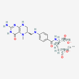 Levomefolate-13C5 (calcium)