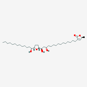 (S)-3-((13S,15R)-13,15-Dihydroxy-15-((2R,5R)-5-((R)-1-hydroxytridecyl)tetrahydrofuran-2-yl)pentadecyl)-5-methylfuran-2(5H)-one