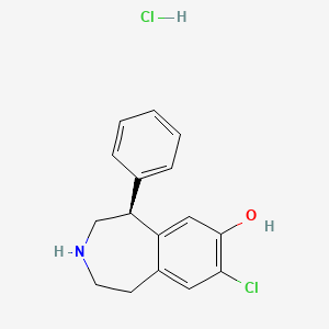 molecular formula C16H17Cl2NO B1514411 盐酸诺氟沙星-S-(-)-SCH-23388 CAS No. 107128-79-0