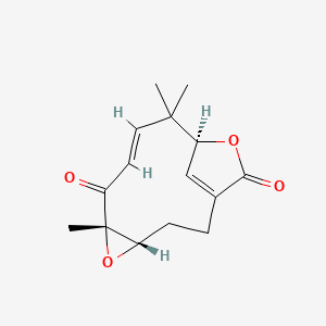 6|A,7|A-Epoxyasteriscunolide A