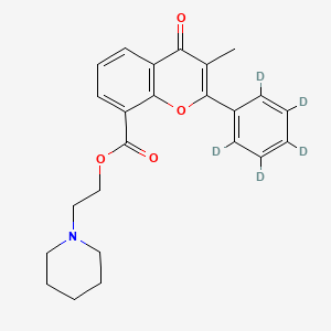 molecular formula C24H25NO4 B15144181 Flavoxate-d5 