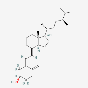 molecular formula C28H46O B15144226 Vitamin D4-d5 