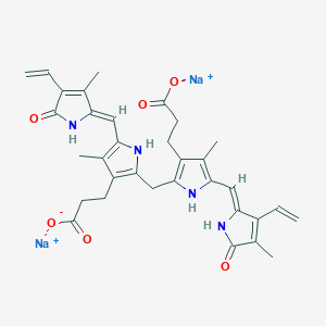 molecular formula C33H34N4Na2O6 B15144269 Bilirubin (disodium) 