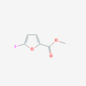 molecular formula C6H5IO3 B1514428 Methyl 5-iodofuran-2-carboxylate CAS No. 2527-98-2