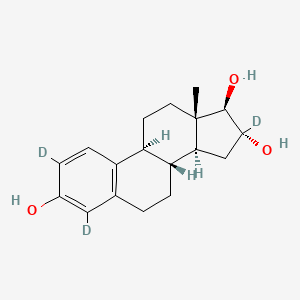 molecular formula C18H24O3 B15144282 Estriol-d3-1 