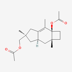 molecular formula C19H28O4 B15144307 Sterpurol D 