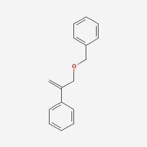 molecular formula C16H16O B1514431 [3-(苄氧基)丙-1-烯-2-基]苯 CAS No. 51876-08-5
