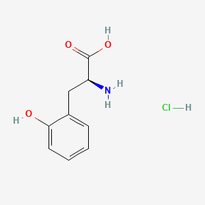 molecular formula C9H12ClNO3 B1514433 (S)-2-Amino-3-(2-hydroxyphenyl)propanoic acid hydrochloride CAS No. 62765-45-1