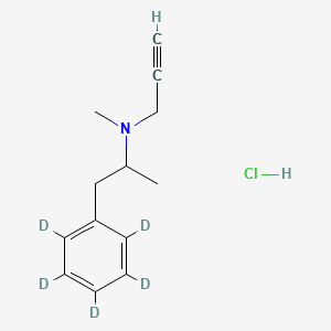 (Rac)-Selegiline-d5 (hydrochloride)