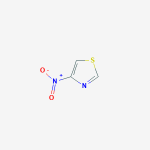 B151444 4-Nitro-1,3-thiazole CAS No. 138294-23-2