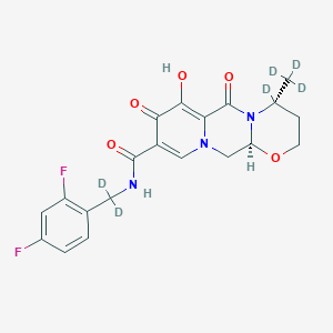 molecular formula C20H19F2N3O5 B15144402 Dolutegravir-d6 