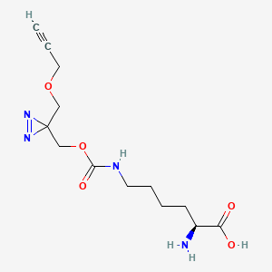 molecular formula C13H20N4O5 B15144416 PrDiAzK 