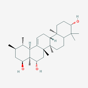 Urs-12-ene-3|A,16|A,22|A-triol