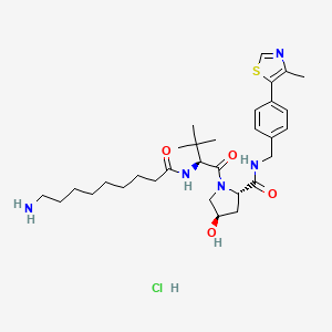 (S,R,S)-AHPC-C8-NH2 (hydrochloride)