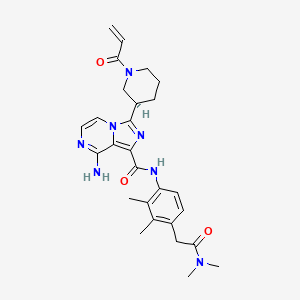 molecular formula C27H33N7O3 B15144627 Her2-IN-5 