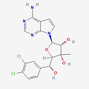 molecular formula C18H18Cl2N4O4 B15144736 Prmt5-IN-14 