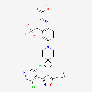 molecular formula C30H23Cl2F3N4O3 B15144742 Unii-YO3W29IM33 CAS No. 2314378-09-9