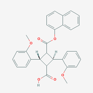 molecular formula C30H26O6 B15144868 Fabp-IN-1 