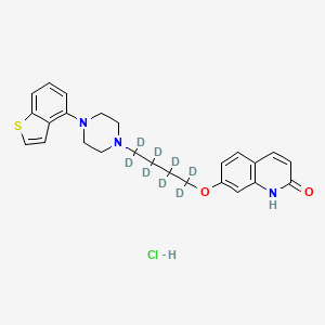 molecular formula C25H28ClN3O2S B15144870 Brexpiprazole-d8 (hydrochloride) 