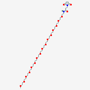 molecular formula C40H74N2O19 B15144898 m-PEG16-Mal 