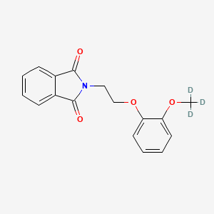 N-[2-(o-Methoxyphenoxy)ethyl]phthalimide-d3