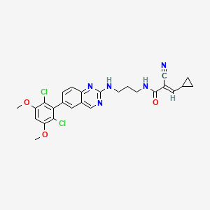 molecular formula C26H25Cl2N5O3 B15144923 Fgfr4-IN-7 