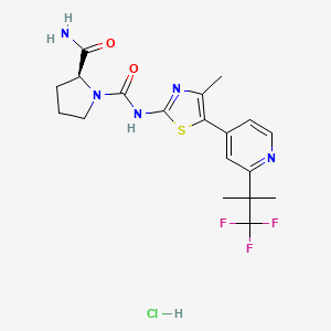 molecular formula C19H23ClF3N5O2S B15144926 Alpelisib hydrochloride 