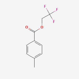 molecular formula C10H9F3O2 B1514502 2,2,2-Trifluoroethyl 4-methylbenzoate CAS No. 88639-49-0