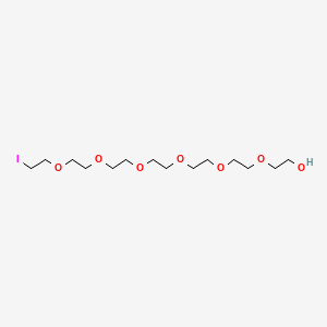 molecular formula C14H29IO7 B15145084 Iodo-PEG7-alcohol 