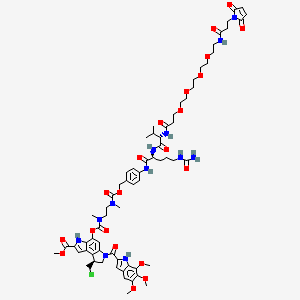 Mal-PEG4-VC-PAB-DMEA-Seco-Duocarmycin SA