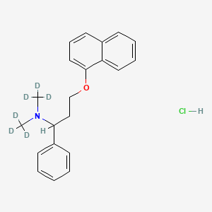 (rac)-Dapoxetine-d6 (hydrochloride)