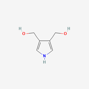molecular formula C6H9NO2 B1514515 1H-Pyrrole-3,4-dimethanol CAS No. 66582-72-7