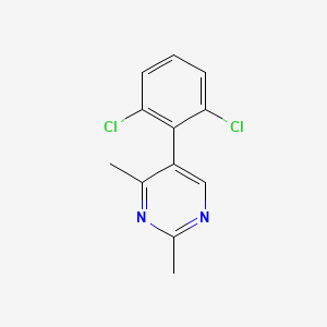 5-(2,6-Dichlorophenyl)-2,4-dimethylpyrimidine