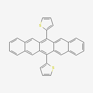 molecular formula C30H18S2 B1514517 6,13-Bis(2-thienyl)pentacene CAS No. 849466-79-1