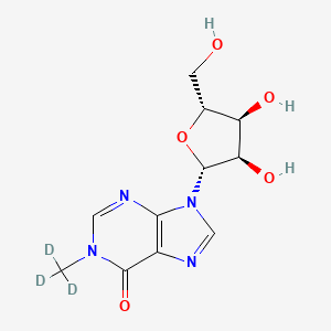 molecular formula C11H14N4O5 B15145174 1-Methyl-Inosine-d3 