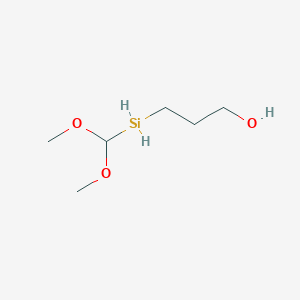 molecular formula C6H16O3Si B1514521 1-Propanol, 3-(dimethoxymethylsilyl)- 