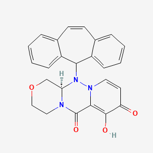 molecular formula C25H21N3O4 B15145271 RdRP-IN-3 