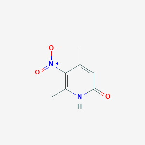 molecular formula C7H8N2O3 B1514533 3-Nitro-6-hydroxy-2,4-dimethylpyridine CAS No. 22934-24-3
