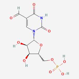 molecular formula C10H13N2O10P B1514536 5-Formyluridine 5'-(dihydrogen phosphate) CAS No. 60170-17-4