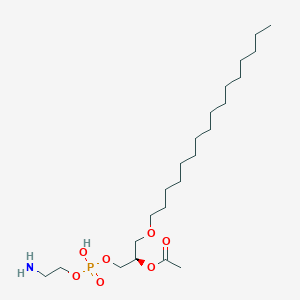 1-Hexadecyl-2-acetyl-sn-glycero-3-phosphoethanolamine